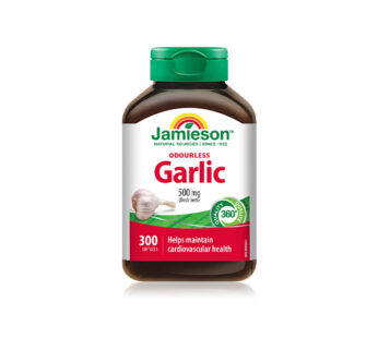 Jamieson Odourless Garlic Softgels 300`s