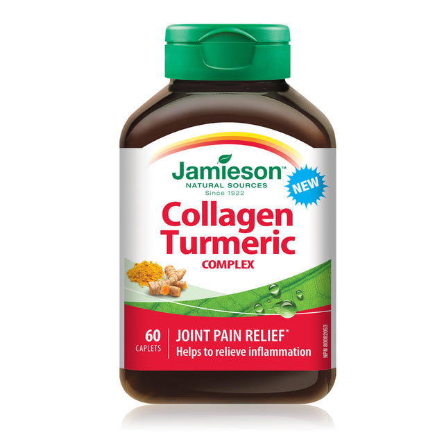 Jamieson Collagen Turmeric Caplets 60`S