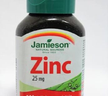 Jamieson Zinc 25MG Tablets 100`S