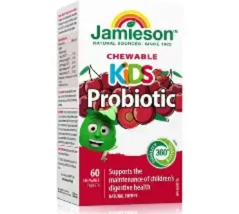 Jamieson Probiotic Kids Chewable Tablets 60`s