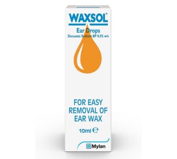 Waxsol (Docusate sodium) Ear Drops 10ml