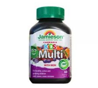 Jamieson Multi Kids Chewable Tablets 60`s