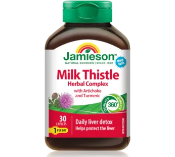 Jamieson Daily Liver Detox (Milk Thistle) Caplets 30`s