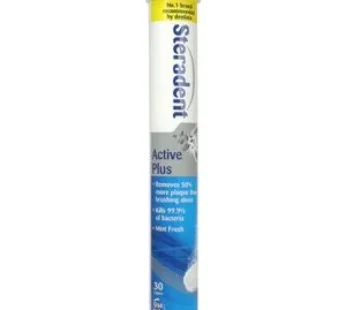 Steradent active plus original tablets pack of 30
